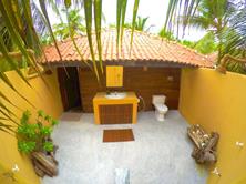 Sri-Lanka, Kalpitiya, KSL accommodation,kitesurf holiday accommodation-open air bathroom